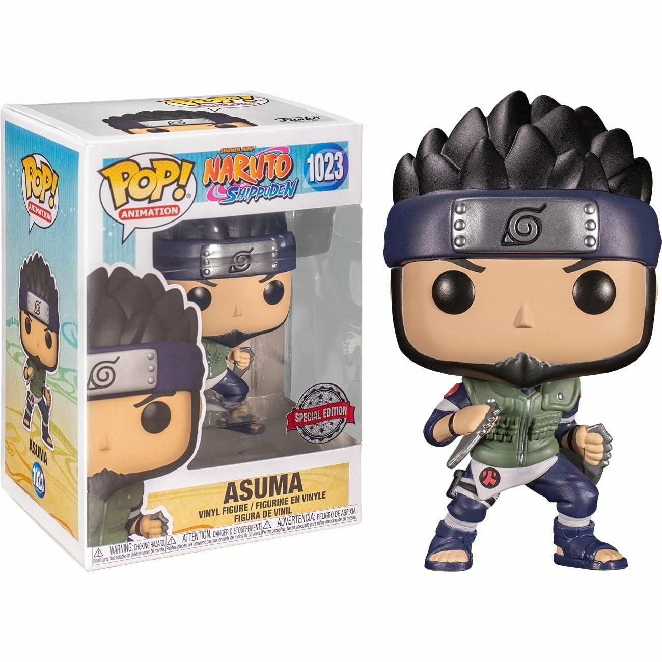 Funko Pop! Animation - Naruto - Asuma 1024 - Special Edition [DAMAGE BOX]