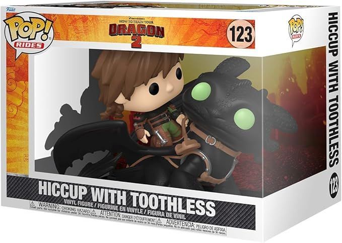 Funko Pop! Rides - How To Train Your Dragon 2 - Hiccup With Toothless 123