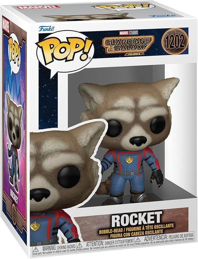Funko Pop! - Guardians Of The Galaxy 3 - Rocket 1202