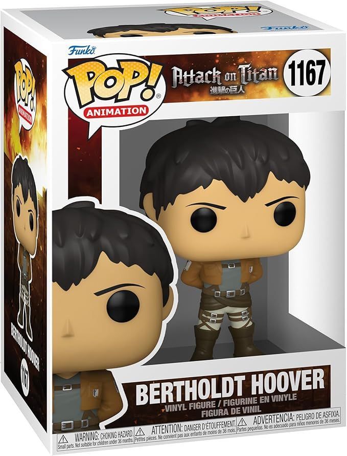 Funko Pop! Animation - Attack On Titan - Berthold Hoover 1167 [DAMAGE BOX]