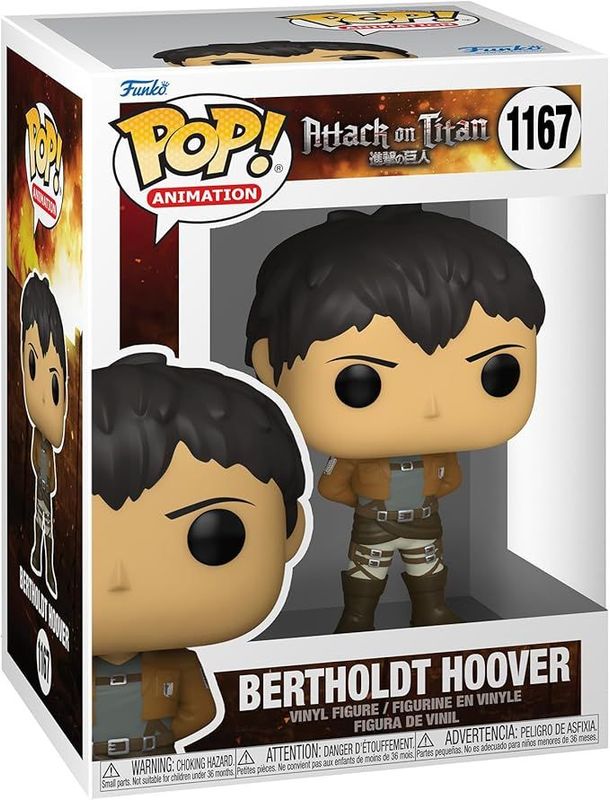 Funko Pop! Animation - Attack On Titan - Berthold Hoover 1167 [DAMAGE BOX]