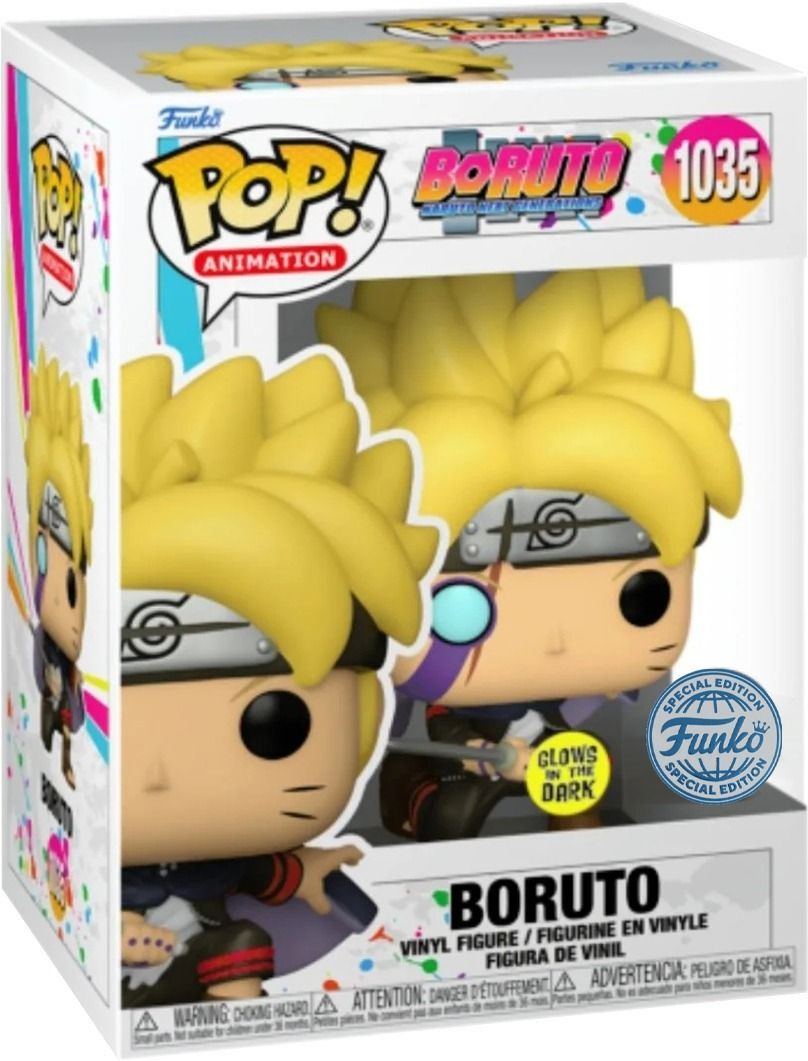Funko Pop! Animation - Boruto - Boruto 1035 - Special Edition - Glows In The Dark