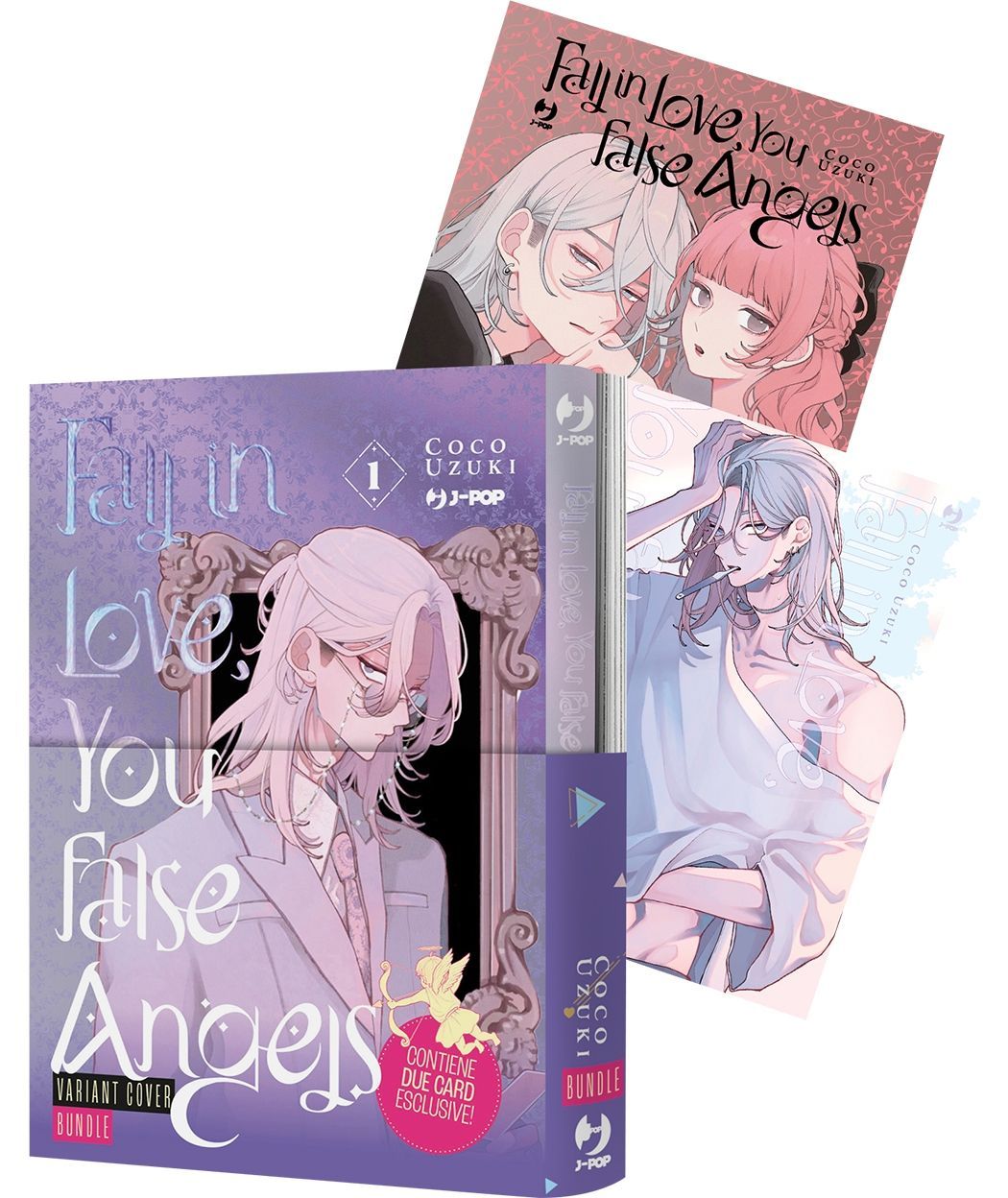 FALL IN LOVE, YOU FALSE ANGELS VOL.1 VARIANT + FIRST KISS