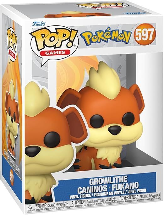 Funko Pop! Games - Pokemon - Growlithe 597