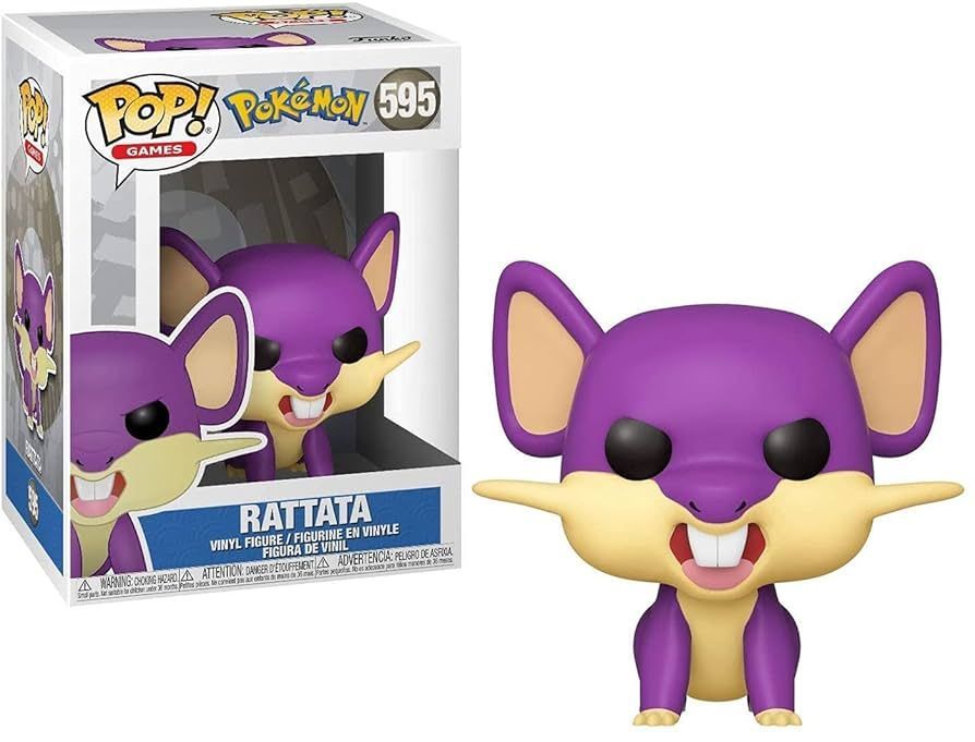 Funko Pop! Games - Pokemon - Rattata 595