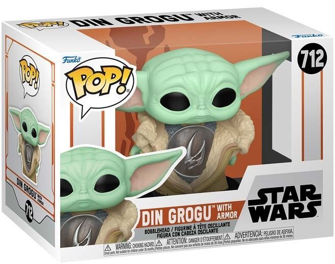 Funko Pop! - Star Wars Din Grogu With Armor 712