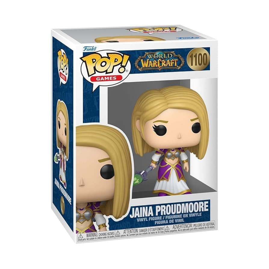 Funko Pop! Games - World of Warcraft The World Within - Jaina Proudmoore 1100 Funko Pop! Games - World of Warcraft The World Within - Jaina Proudmoore 1100