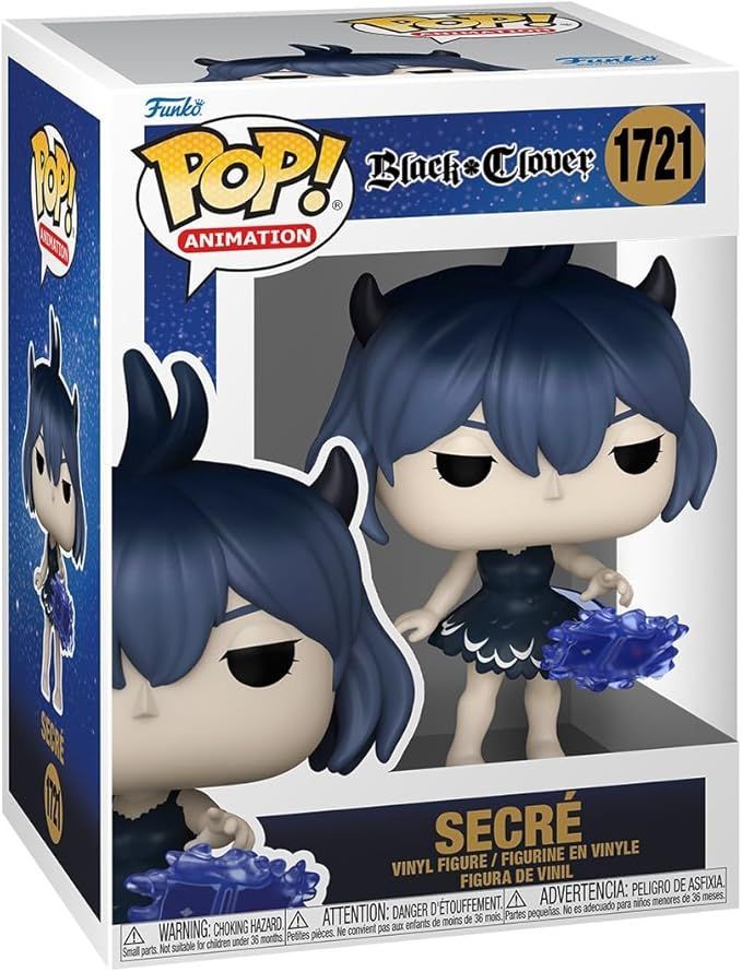 Funko Pop! Animation - Black Clover - Secré 1721 Funko Pop! Animation - Black Clover - Secré 1721