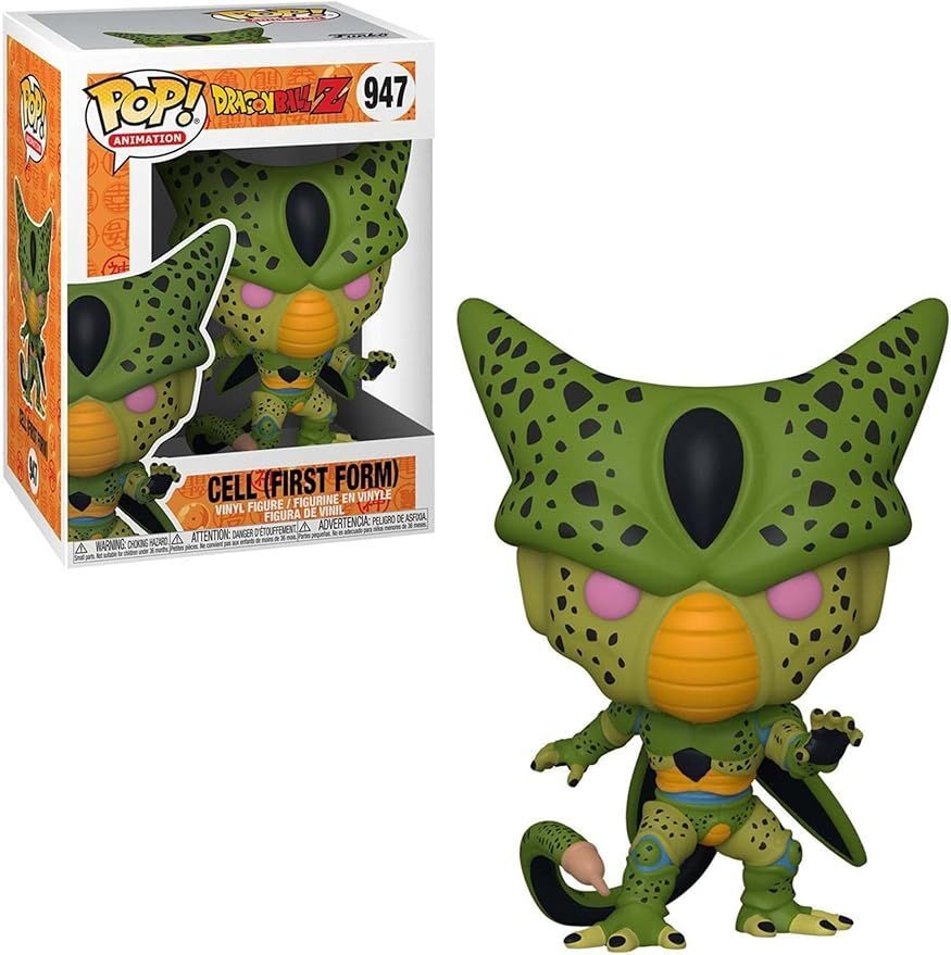 Funko Pop! Animation - Dragonball Z - Cell (First Form) 947 Funko Pop! Animation - Dragonball Z - Cell (First Form) 947
