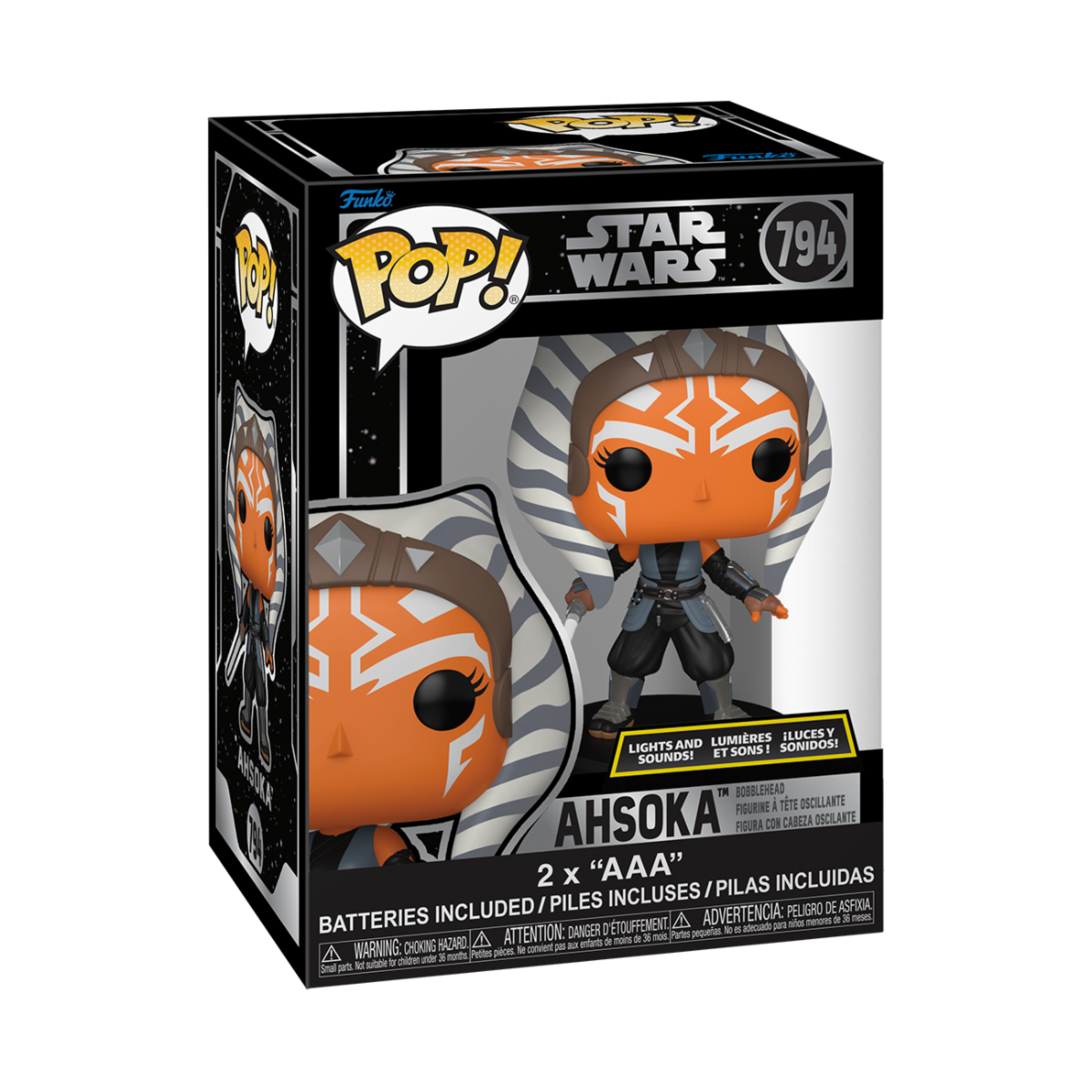 Funko Pop! - Star Wars - Ahsoka 794 Funko Pop! - Star Wars - Ahsoka 794