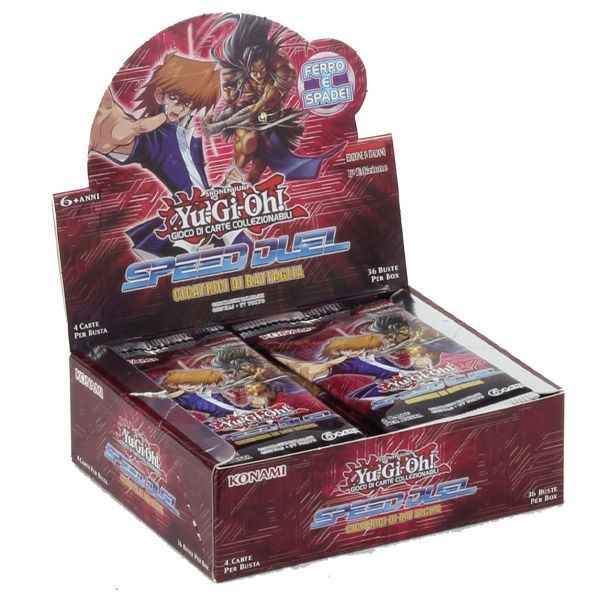 Yu-gi oh! box Speed Duel Cicatrici di Battaglia da 36 bustine