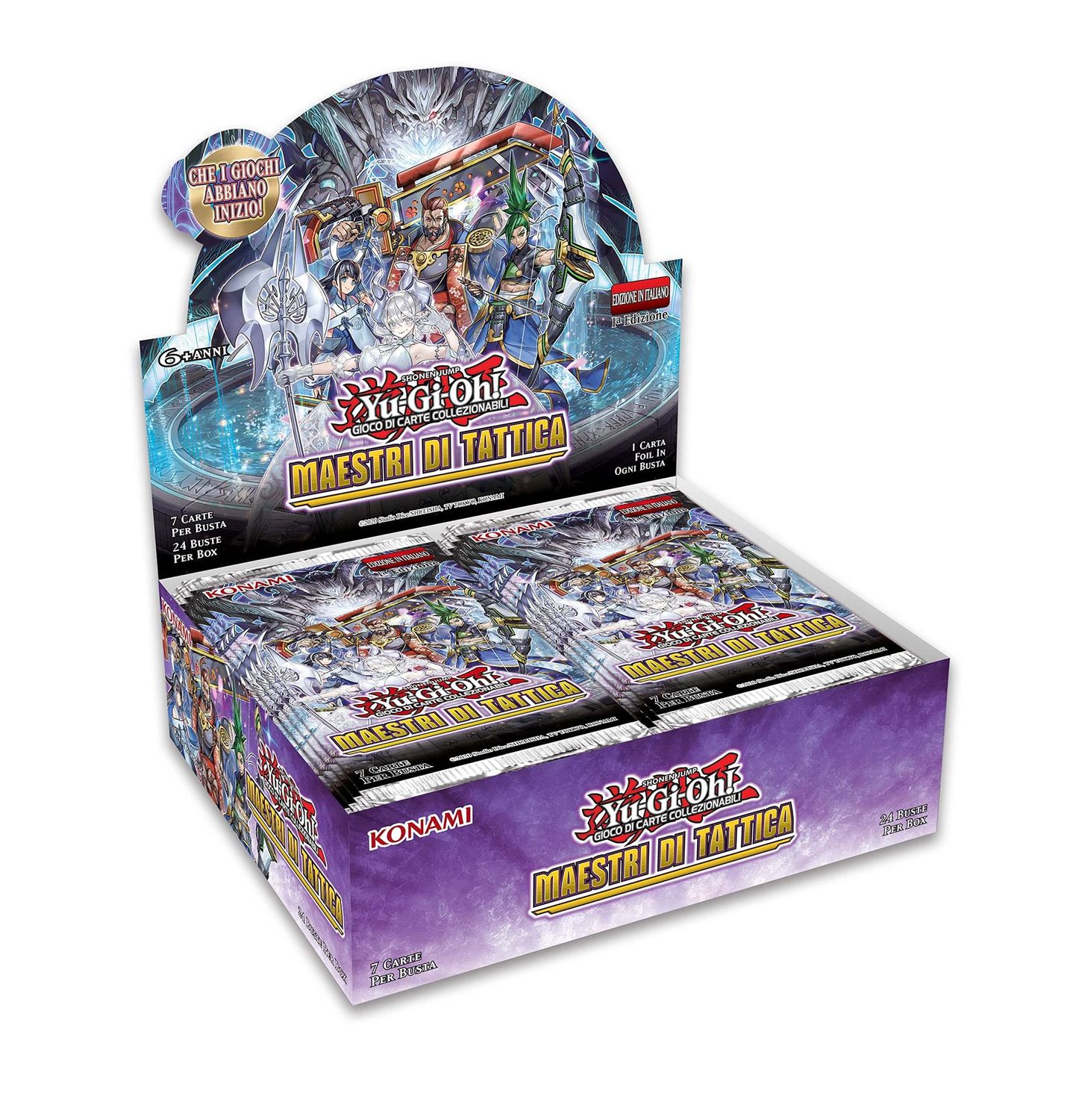 Yu-gi oh! box Maestri della Tattica da 24 bustine Yu-gi oh! box Maestri della Tattica da 24 bustine