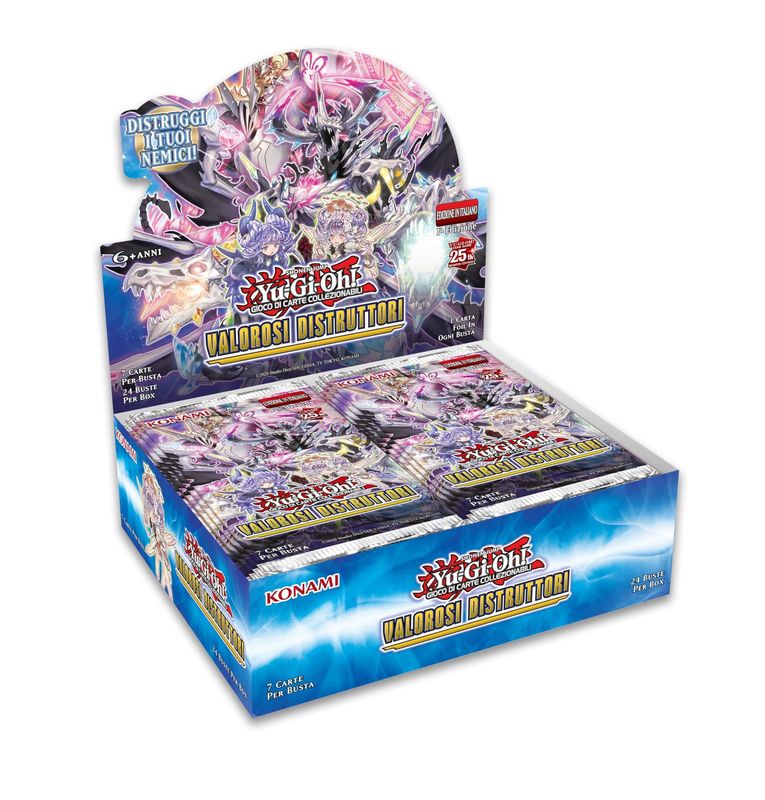 Yu-gi oh! box Valorosi Distruttori da 24 bustine