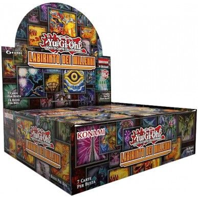 Yu-gi oh! box Labirinto dei Millenni da 24 bustine