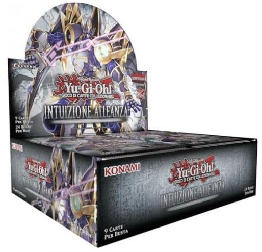 Yu-gi oh! box Intuizione Alleanza da 24 bustine