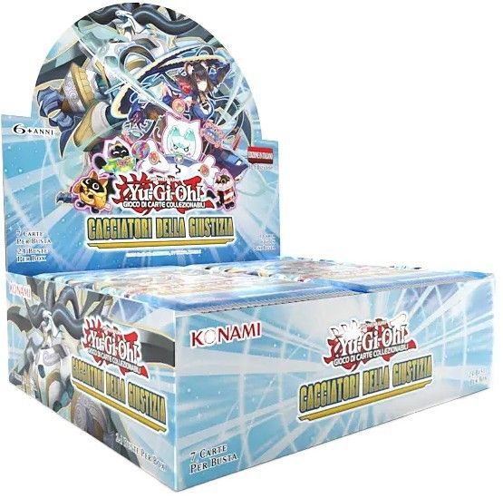 Yu-gi oh! box Cacciatori della Giustizia da 24 bustine