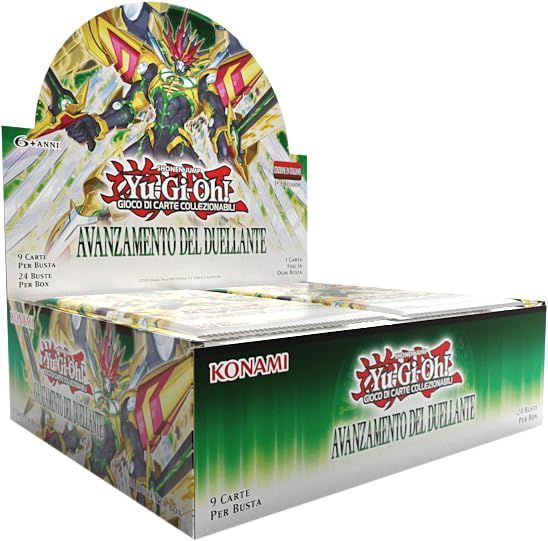 Yu-gi oh! box Avanzamento del Duellante da 24 bustine Yu-gi oh! box Avanzamento del Duellante da 24 bustine