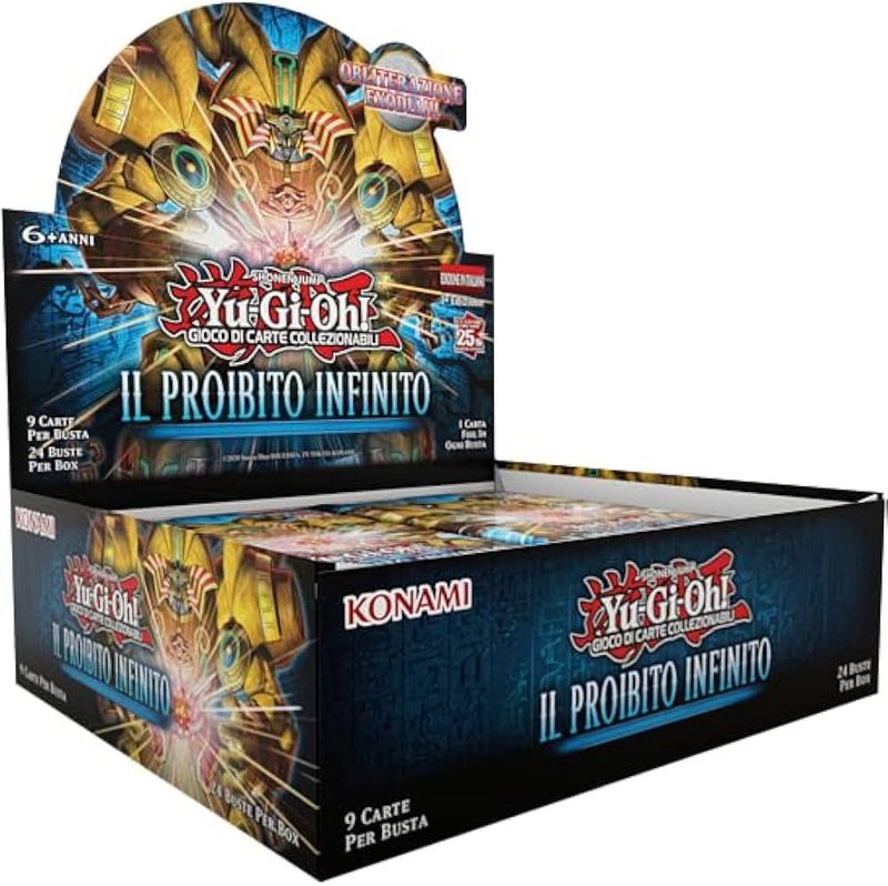Yu-gi oh! box Proibito Infinito da 24 bustine