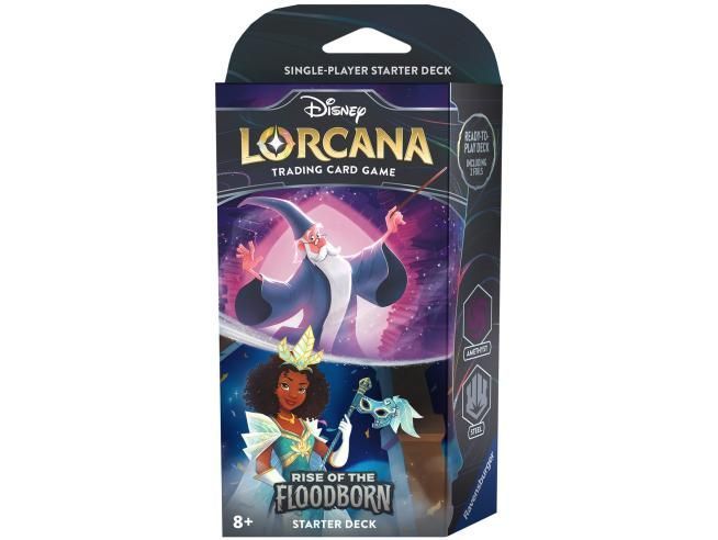 Lorcana - Rise of the Floodborn mazzo di Merlino-Tiana inglese