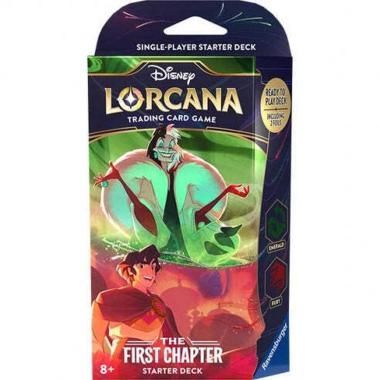 Lorcana - The First Chapter mazzo di Crudelia De Mon-Aladdin inglese