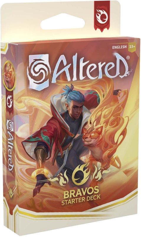 Altered  starter deck Bravos inglese Altered  starter deck Bravos inglese