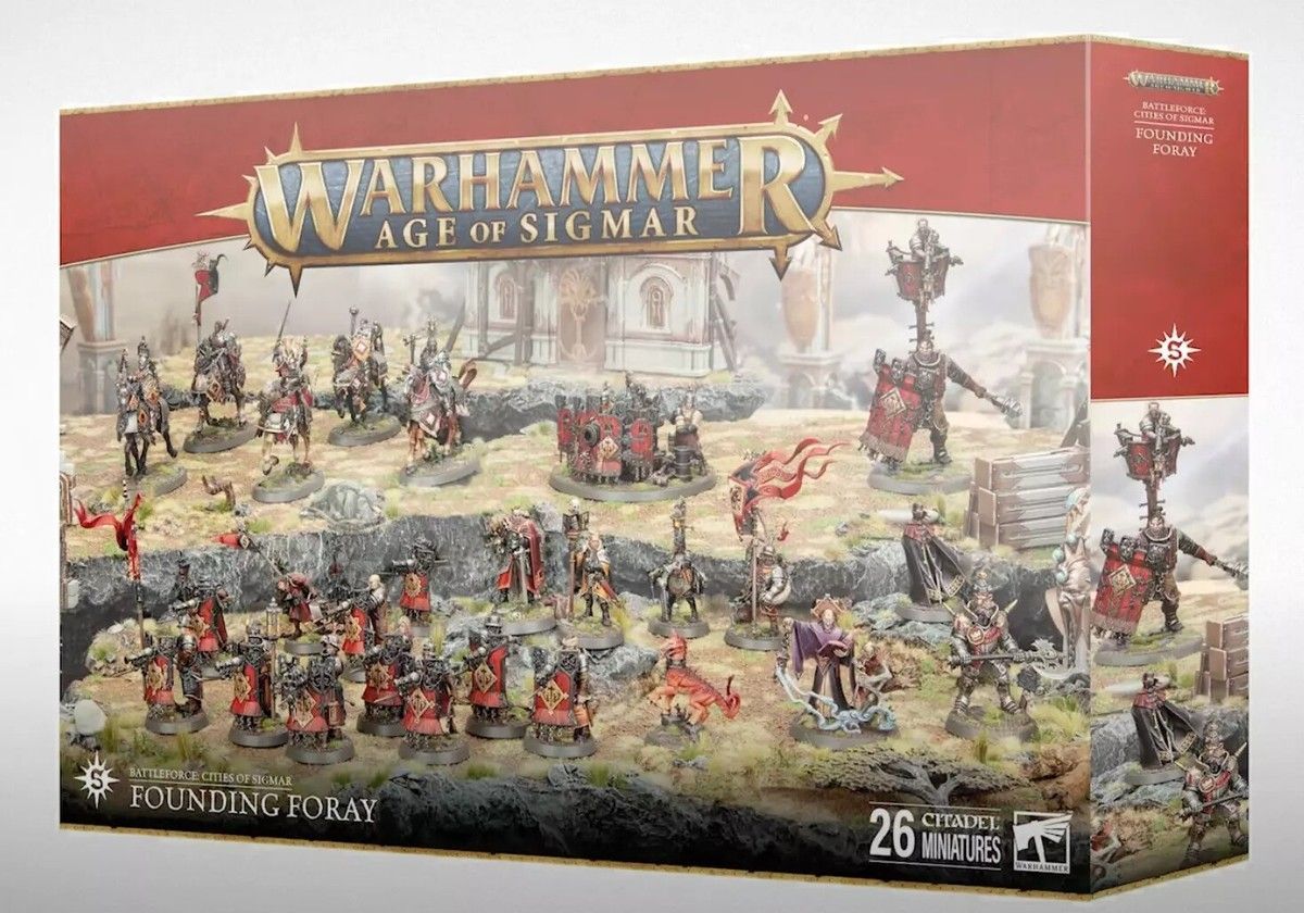 WH AOS - Cities of Sigmar Battleforce - Founding Foray WH AOS - Cities of Sigmar Battleforce - Founding Foray