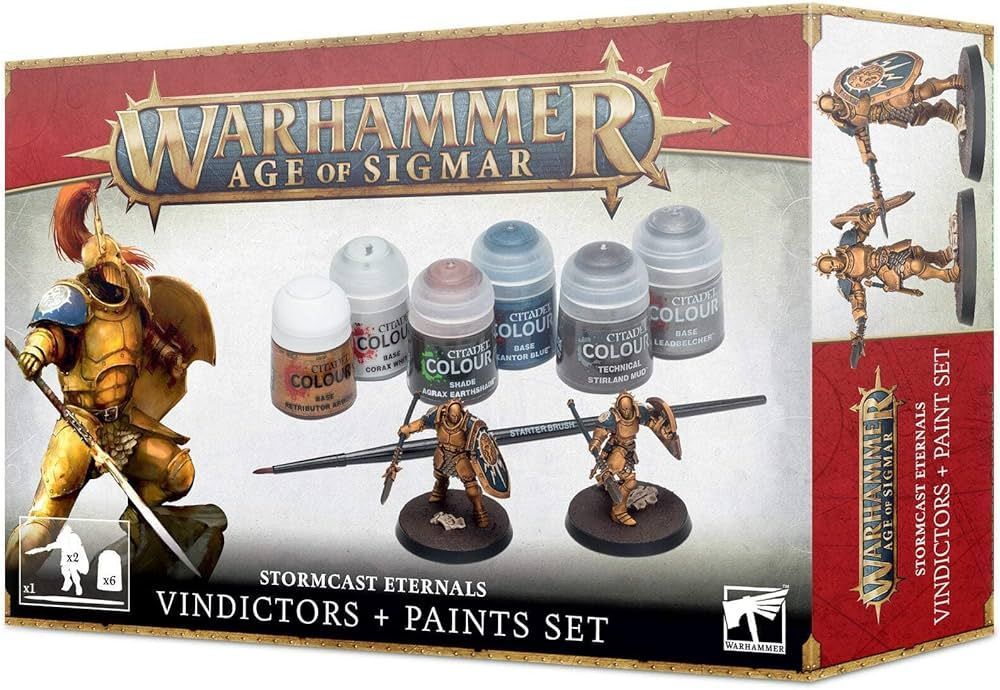 WH AOS - Stormcast Eternals - Paint Set WH AOS - Stormcast Eternals - Paint Set
