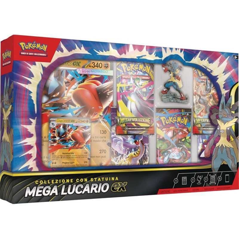 Collezione con statuina Mega Lucario