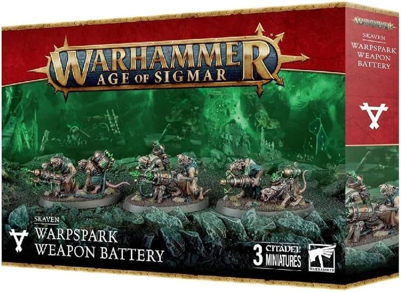 WH AOS - Skaven - Warspark Weapon Battery