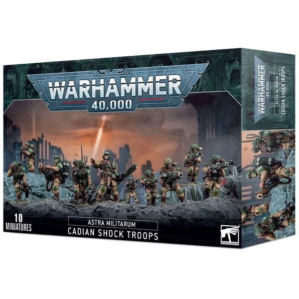 WH40k - Astra Militarum - Cadian Shock Troops