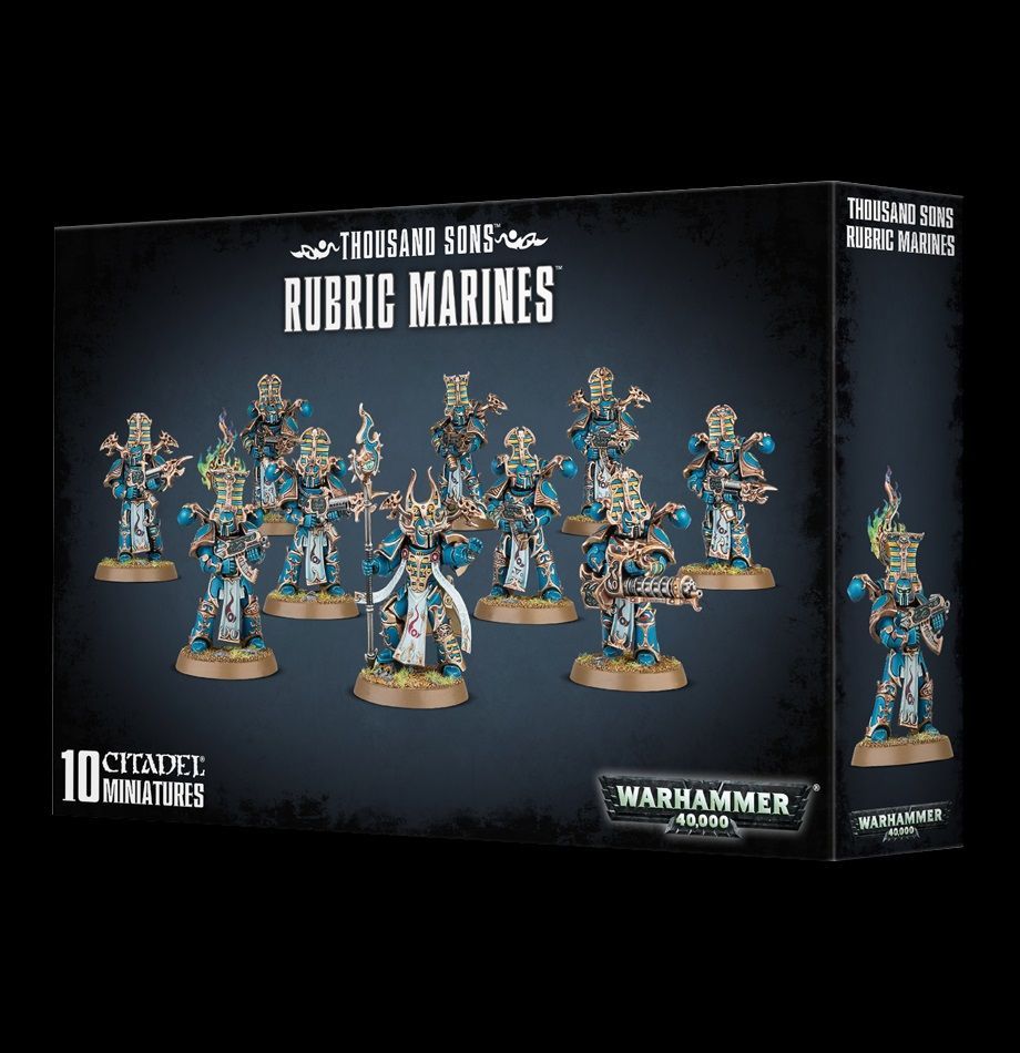 WH40k - Thousand Sons - Rubric Marines WH40k - Thousand Sons - Rubric Marines