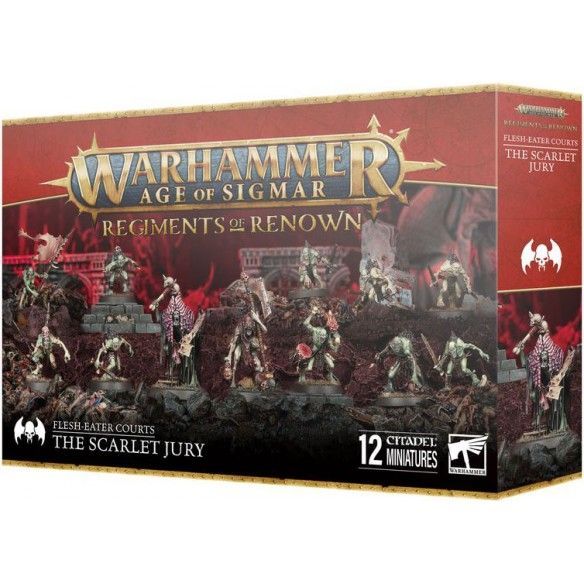 WH AOS - Flesh-Eater Courts - The Scarlet Jury WH AOS - Flesh-Eater Courts - The Scarlet Jury