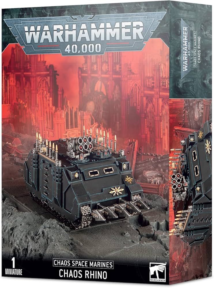 WH40k - Chaos Space Marines - Chaos Rhino WH40k - Chaos Space Marines - Chaos Rhino