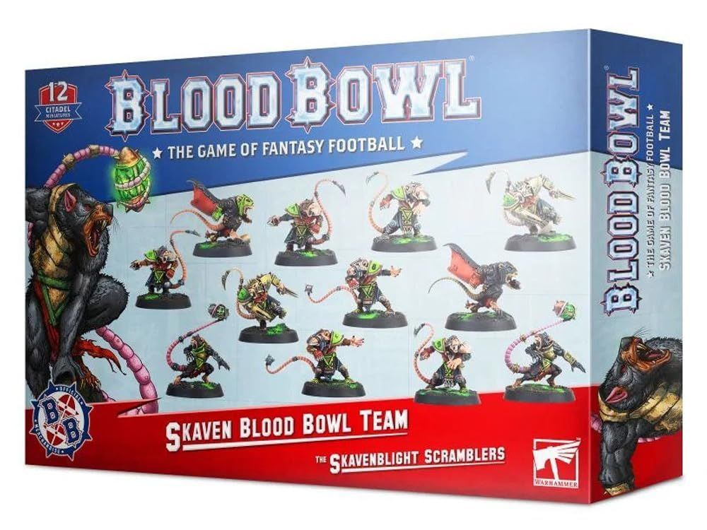 Blood Bowl - Skaven Team - The Skavenblight Scramblers Blood Bowl - Skaven Team - The Skavenblight Scramblers
