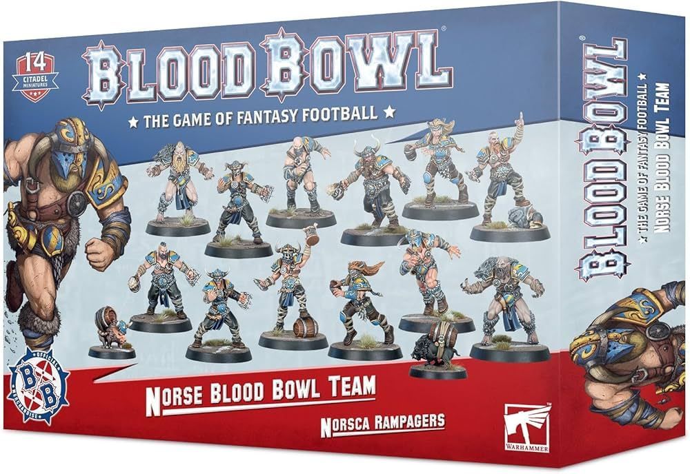 Blood Bowl - Norse Team - Norsca Rampagers Blood Bowl - Norse Team - Norsca Rampagers