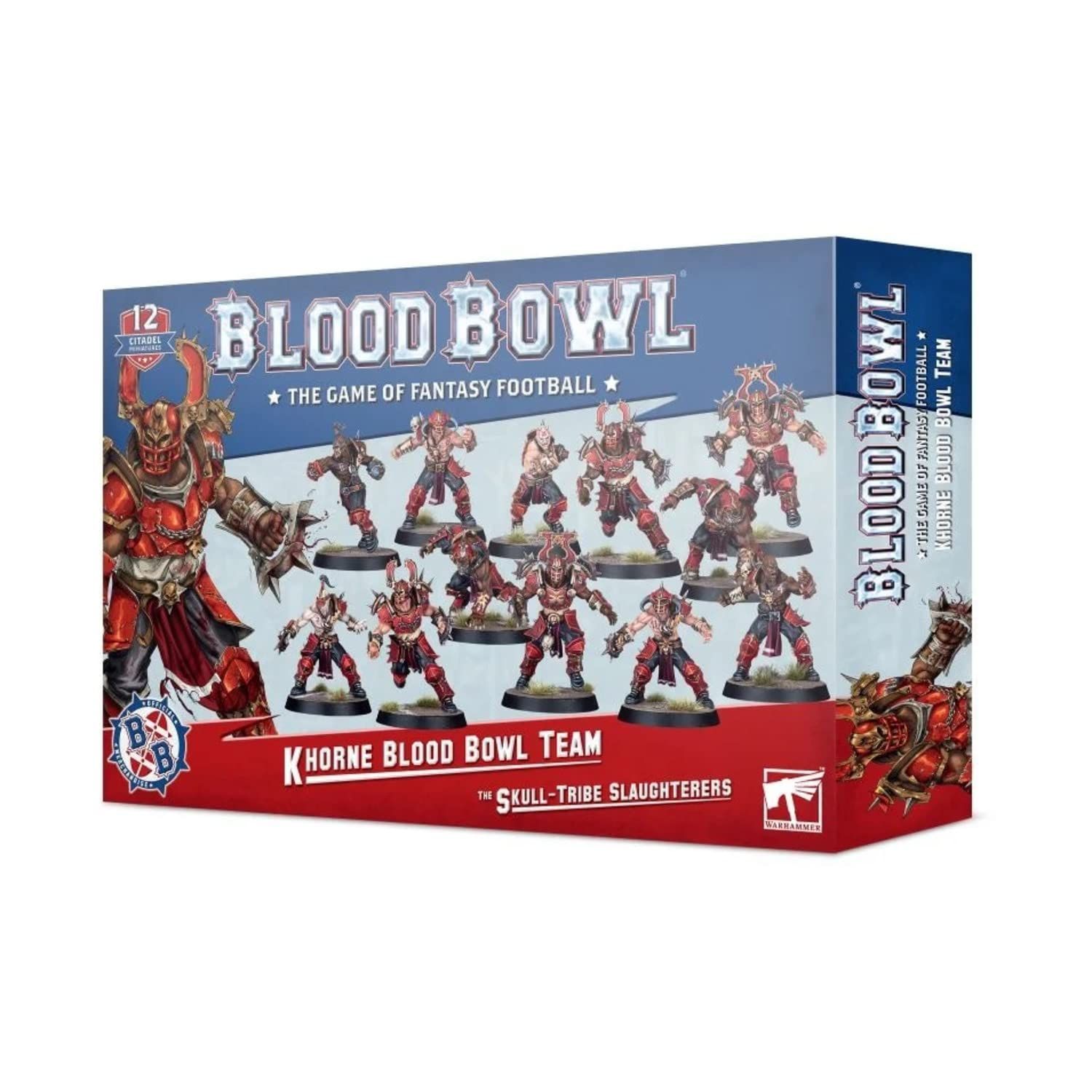 Blood Bowl - Khorne Team - The Skull-Tribe Slaughteres