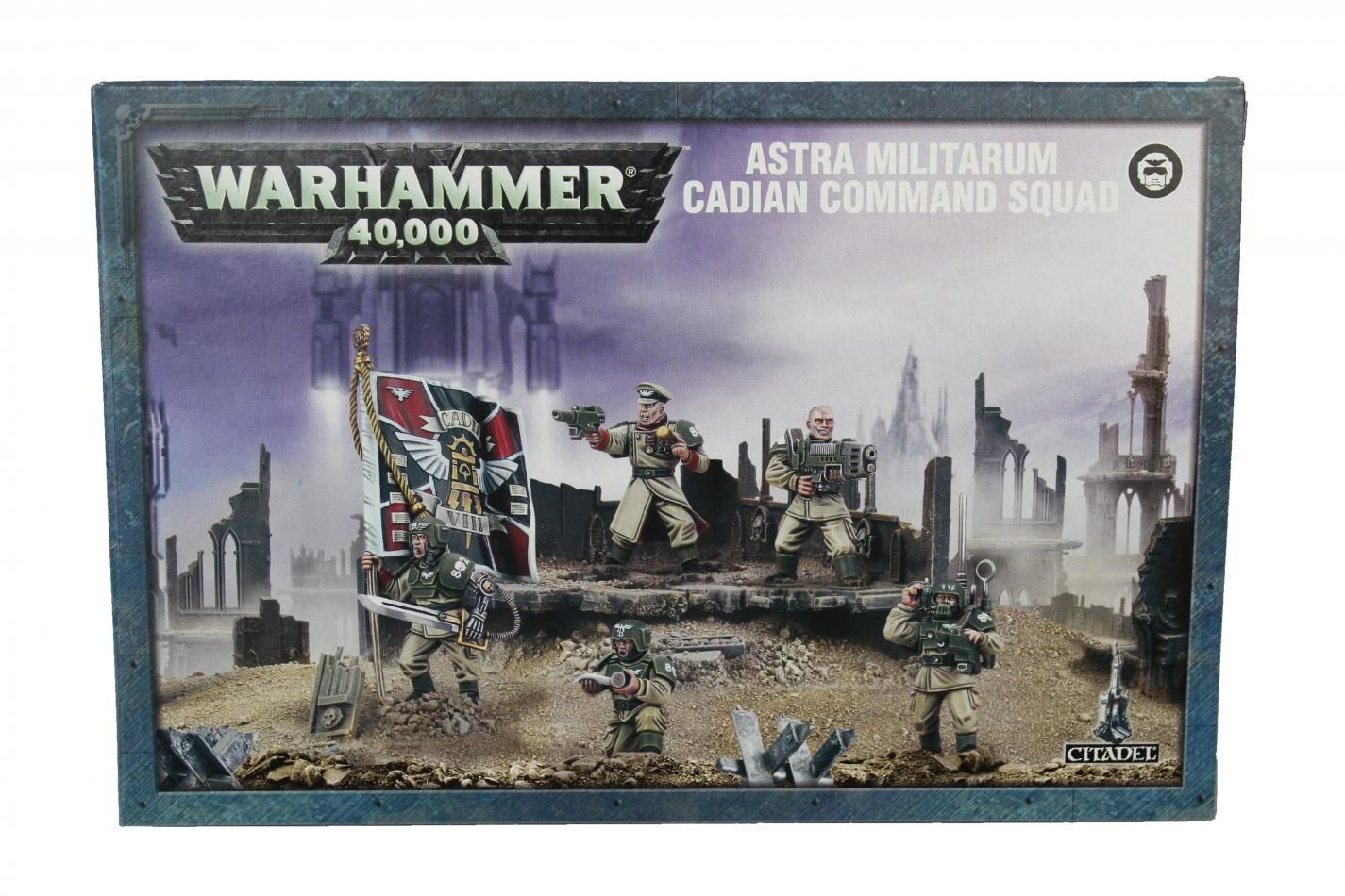 WH40k - Astra Militarum - Cadian Command Squad WH40k - Astra Militarum - Cadian Command Squad