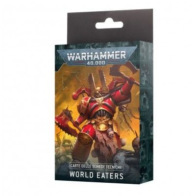 Carte Schede Tecniche - World Eaters italiano Carte Schede Tecniche - World Eaters italiano