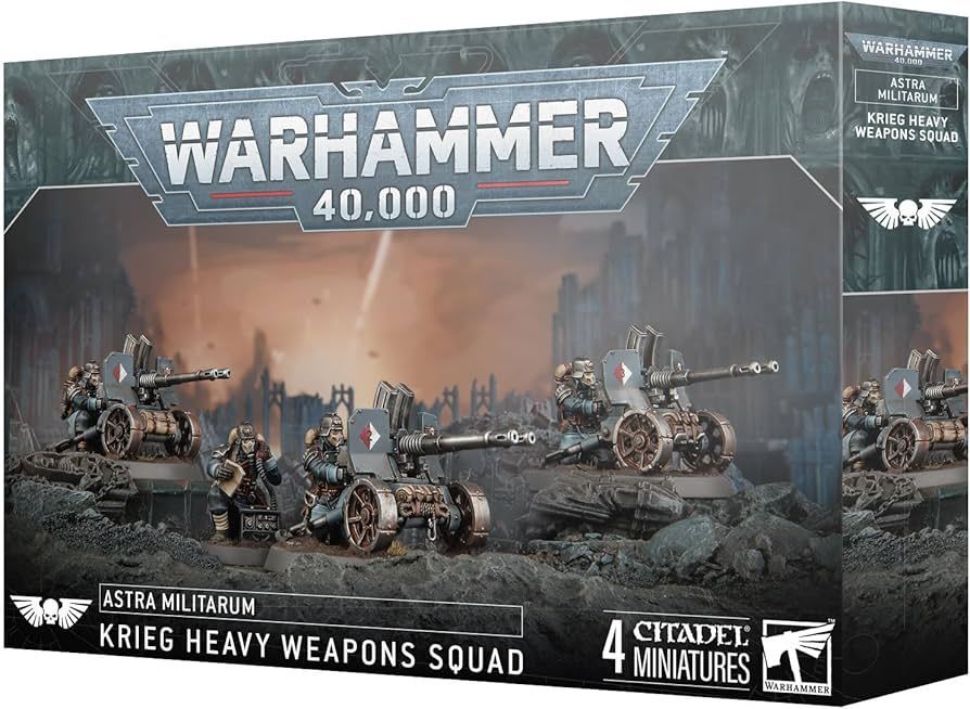 WH40k - Astra Militarum - Krieg Heavy Weapons Squad