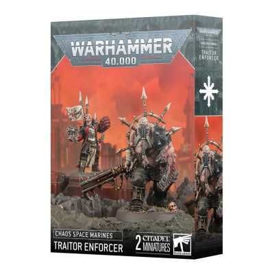 WH40k - Chaos Space Marines - Traitor Enforcerer WH40k - Chaos Space Marines - Traitor Enforcerer