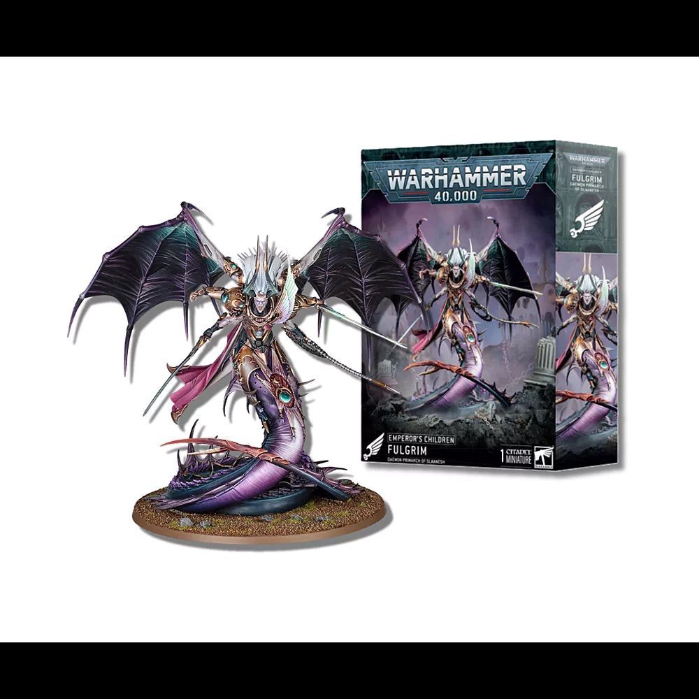 WH40k - Emperor's children - Fulgrim Deamon Primarch of Slaanesh