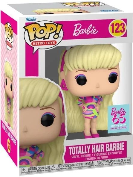 Funko Pop! Retro Toys - Totally Hair Barbie 123 - Barbie 65
