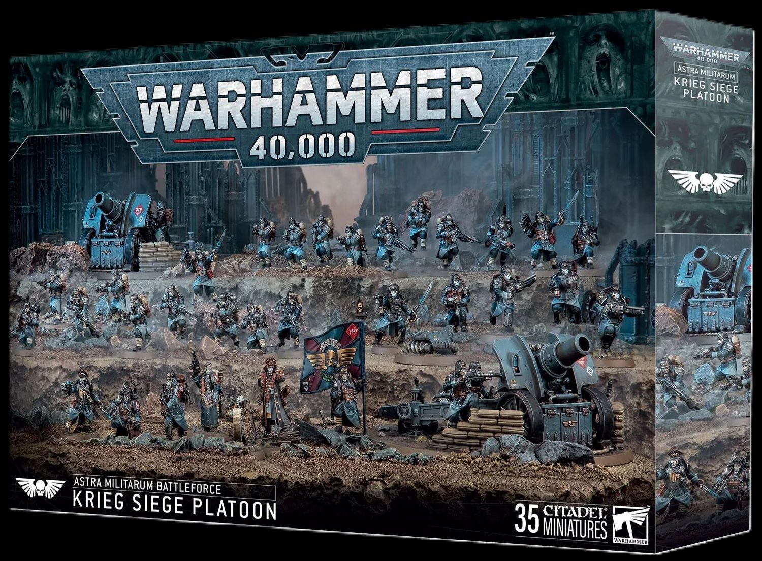 WH40k - Astra Militarum - Battleforce - Krieg Siege Platoon
