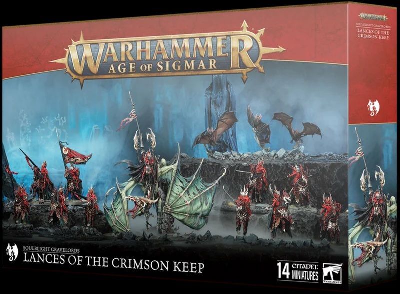 WH AOS - Soulblight Gravelords - Battleforce - Lances Of The Crimson Keep