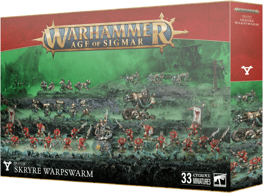 WH AOS - Skaven - Battleforce - Skryre Warpswarm
