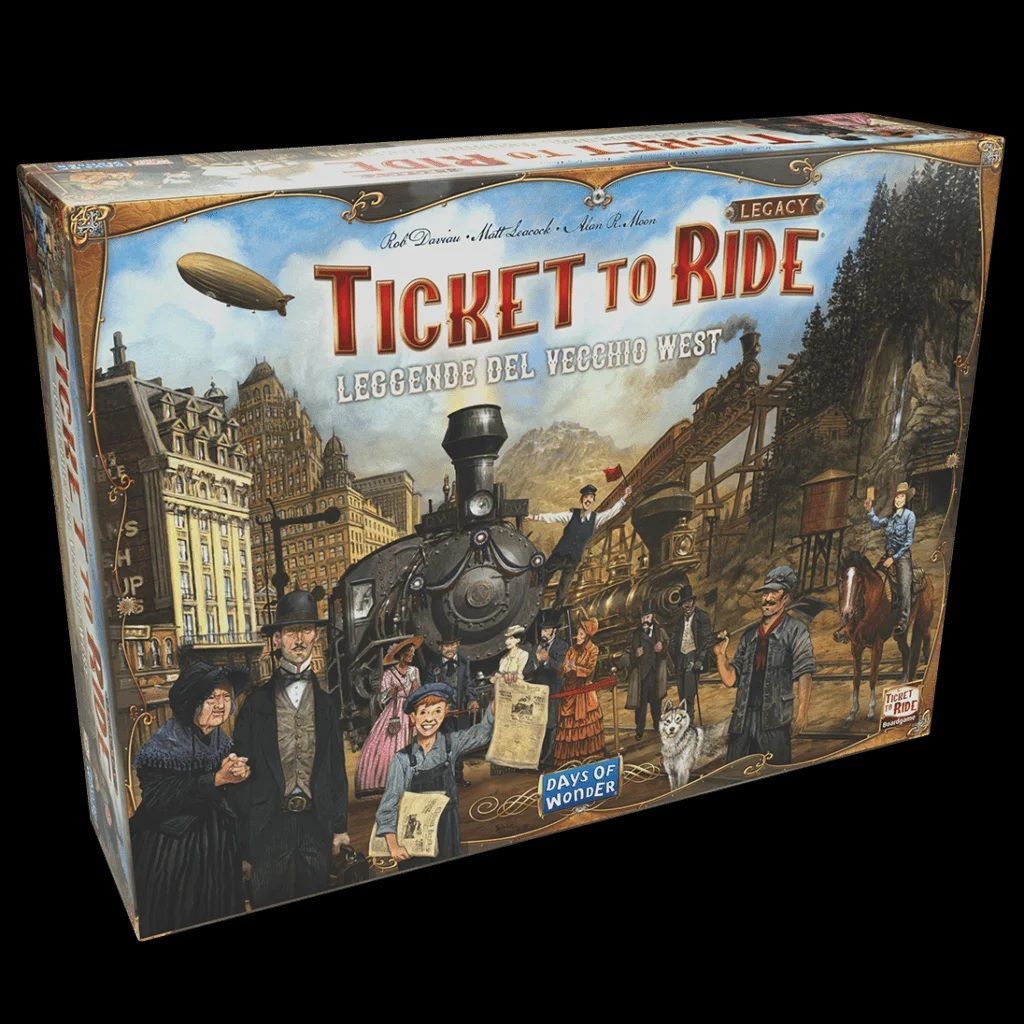 TICKET TO RIDE LEGACY - Leggende Del Vecchio West (ITALIANO)