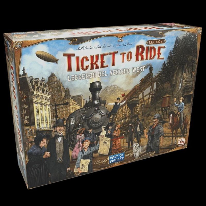 TICKET TO RIDE LEGACY - Leggende Del Vecchio West (ITALIANO)
