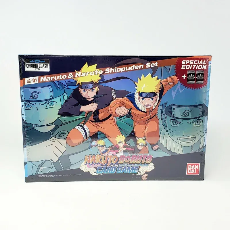 NARUTO BORUTO CARD GAME - NARUTO AND NARUTO SHIPPUDEN SET - SPECIAL EDITION (ITALIANO)