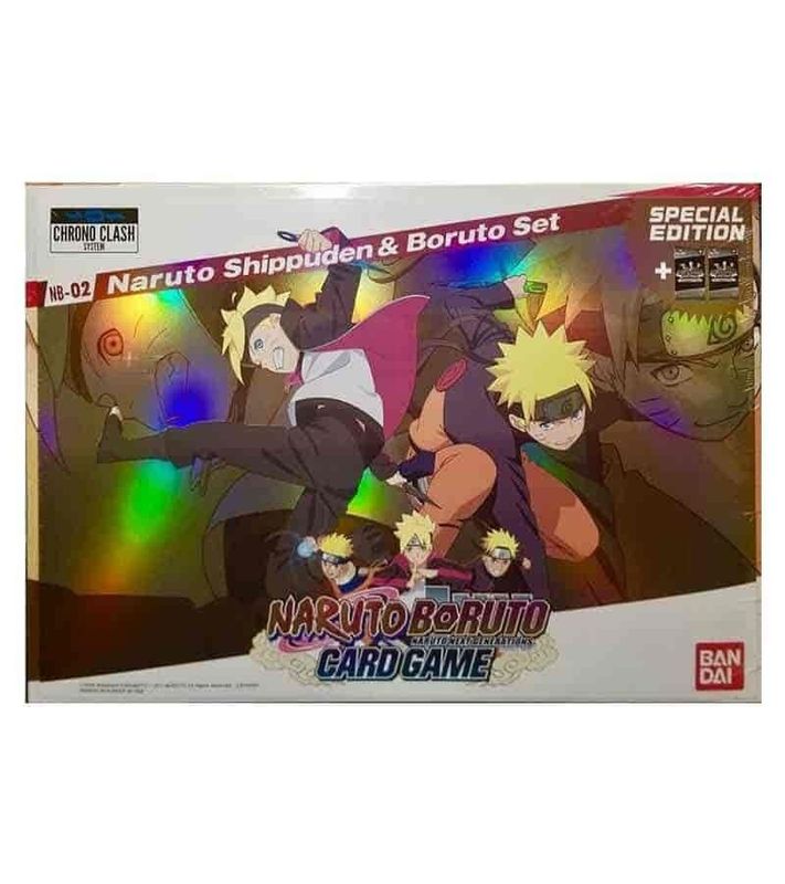 NARUTO BORUTO CARD GAME - NARUTO AND BORUTO SET - SPECIAL EDITION (ITALIANO)