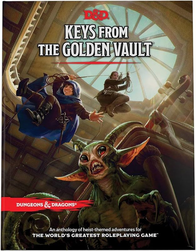 DUNGEONS & DRAGONS - KEYS FROM THE GOLDEN VAULT (INGLESE)